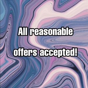 Make me a reasonable offer and it’s yours !!!